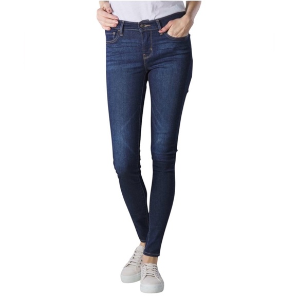 Levi’s 710 Super Skinny Wandering Mind, Size 27, Blue - Picture 2 of 15